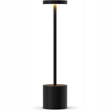 DOTYKOWA LAMPA LAMPKA STOŁOWA 3TRYBY,Czarny