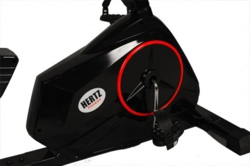 Очень прочный горизонтальный велотренажер Hertz Comfort 3