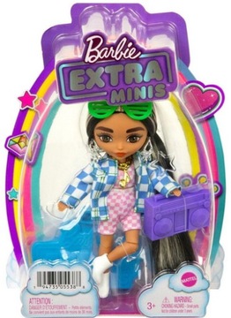 Модная кукла Barbie Extra Minis HGP62 HGP64