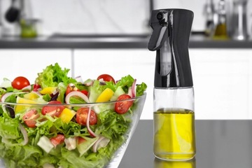 РАСПЫЛИТЕЛЬ ДЛЯ МАСЛА, МАСЛА, УКСУСА, РАСПЫЛИТЕЛЬ, СТЕКЛО, ЧЕРНЫЙ