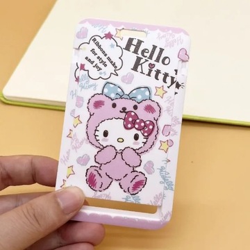Набор держателей для карточек Sanrio Cute Girl Heart Hello Kitty, удостоверение личности врача и медсестры