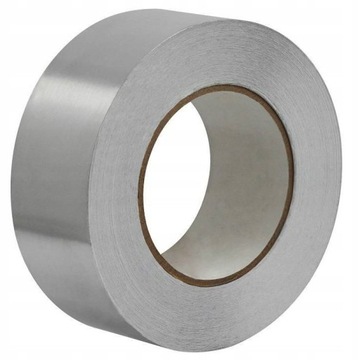 TAŚMA ALUMINIOWA ODPORNA NA TEMPERATURĘ 120°C 45M
