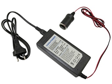 Przetwornica 230V do 12V- czarna