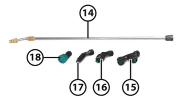 РЮКЗАК АККУМУЛЯТОРНЫЙ ОПРЫСКИВАТЕЛЬ ДЛЯ САДА ДАВЛЕНИЕ 6 Ач