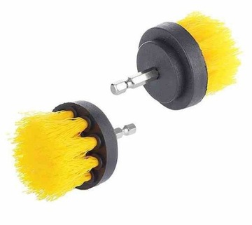 НЕЙЛОНОВАЯ ЩЕТКА 45 мм для дрели для чистки мягкой мебели.