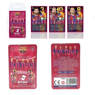 GRA TOP TRUMPS FC BARCELONA KARTY WINNING MOVES
