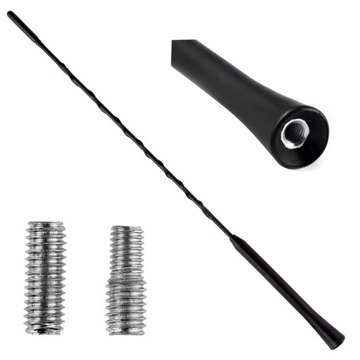 ANTENA SAMOCHODOWA BAT MASZT ADAPTER ANTM02 AMiO 41 cm 5 / 6 mm