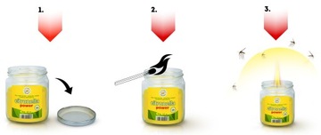 АРОМАТИЧЕСКАЯ СВЕЧА С ЦИТРОНЕЛЛОЙ CITRONELLA POWER LA CASA DE LOS AROMAS 130 Г