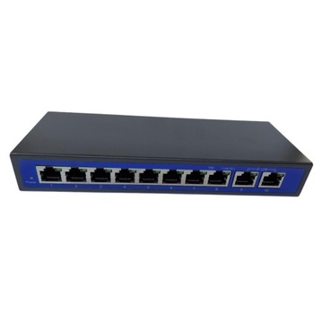 9 портов коммутатора Power Over Ethernet PoE для инжекторов