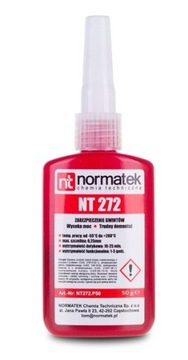 Zabezpieczenie gwintów NT-272 wysoka moc 50ml
