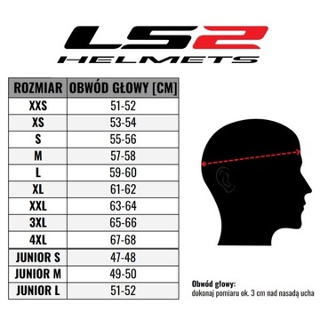 KASK MOTOCYKLOWY LS2 FF808 STREAM II SOLID MATT BLACK CZARNY M