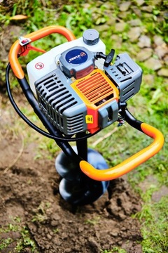 БЕНЗИНОВАЯ БУРА ДЛЯ ПОЧВЫ RITCH ЗЕМЛЯНОЙ ШНЕК МАСЛО