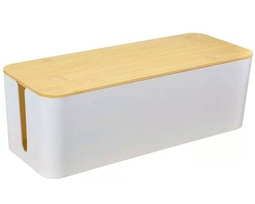 POJEMNIK ORGANIZER NA KABLE PRZEWODY LISTWY PUDEŁKO BOX STYLOWY