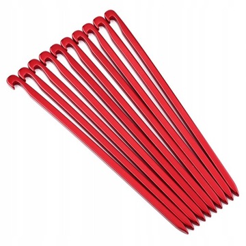 ŚLEDZIE SZPILKI ALUMINIOWE DO NAMIOTU 10szt