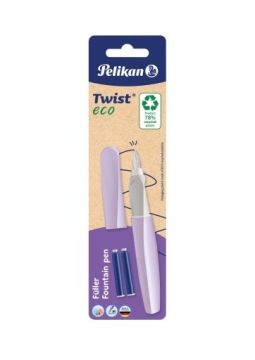 Перова ручка Pelikan Twist пудрово-рожевий, для осіб право і лівшів