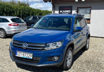 Volkswagen Tiguan I SUV Facelifting 1.4 TSI BlueMotion 122KM 2012 Volkswagen Tiguan Samochod z gwarancja 1.4 Benzyna 122KM, zdjęcie 1