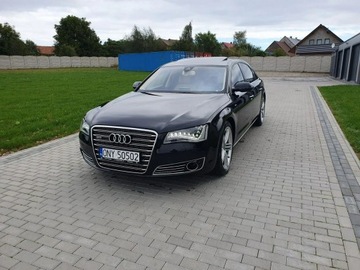 Audi A8 D4 Lang 6.3 FSI 500KM 2011 Audi A8 W12 6.3 500KM Full Opcja Raty Zamiana., zdjęcie 1
