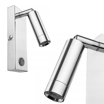 TK-Lighting ENZO НАСТЕННЫЙ СВЕТИЛЬНИК ХРОМ 1 светодиод