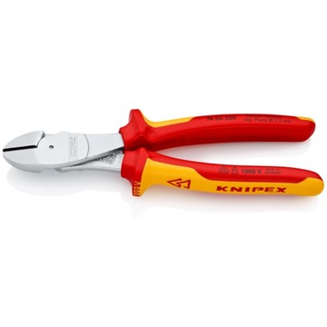 Szczypce tnące boczne o zwiększonym przełożeniu Knipex 74 06 200