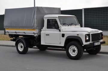 Land Rover Defender III 90 Station Wagon 2.4 TD4 122KM 2009 LAND ROVER Defender Wywrotka 3 stronna Żuraw HDS, zdjęcie 19