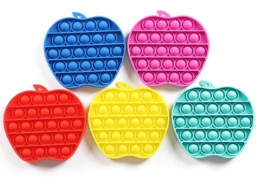 СЕНСОРНАЯ ИГРУШКА PUSH BUBBLE POP IT Apple