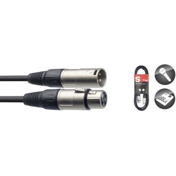 Stagg SMC6 - kabel mikrofonowy 6m XLR/XLR