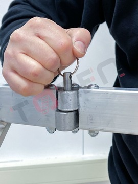 Шарнирные алюминиевые леса EUROSCAFFOLD Compact HEIGHT 3M PROFESSIONAL