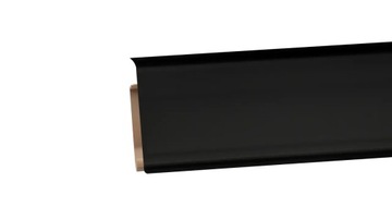 Listwa przypodłogowa KORNER EVO 7cm czarna 250 cm