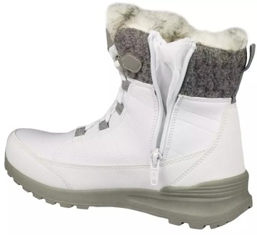 Zimowe buty damskie American Club DSN-26 białe