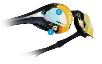 Okulary pływackie Arena COBRA ULTRA SWIPE MIRROR