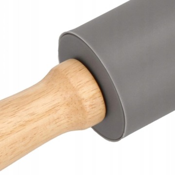 СИЛИКОНОВЫЙ ДЕРЕВЯННЫЙ КУХОННЫЙ ВАЛОК ДЛЯ ТЕСТА