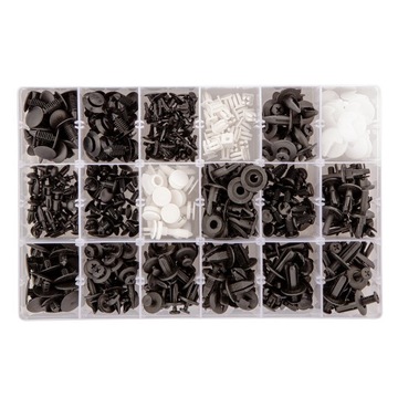 Набор автомобильных зажимов Ford, 415 штук, Neo Tools 11-960