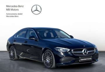Mercedes Klasa C W206 Limuzyna 1.5 180 170KM 2023 Mercedes-Benz Klasa C Salon PL Avantgarde 9G-Tronic BlindSpot CarPlayAndro, zdjęcie 6