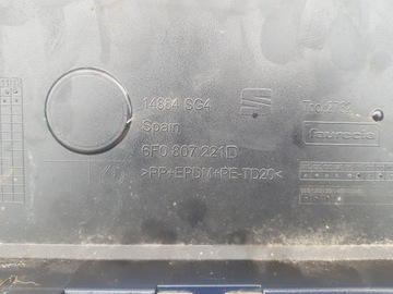 SEAT IBIZA 5 V FR 6F0 17r->ПЕРЕДНИЙ БАМПЕР