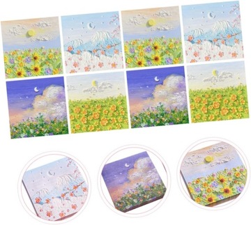 8 шт. липкие заметки антикварные закладки с изображением закладок