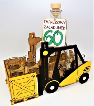 Śmieszny Prezent 60 Urodziny Wózek Widłowy Taty Brata Faceta Kolegi 1-99