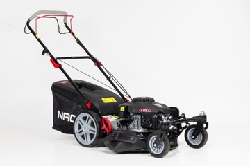 Kosiarka SPALINOWA z napędem NAC 51 cm Loncin 166 cm3 75 l 5w1 SKRĘTNE KOŁA