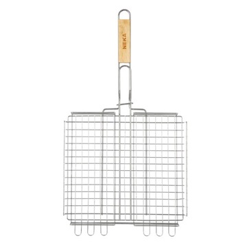 Kosz na grilla ruszt do grillowania warzyw mięsa+SZCZOTKA DRUCIANA GRATIS!