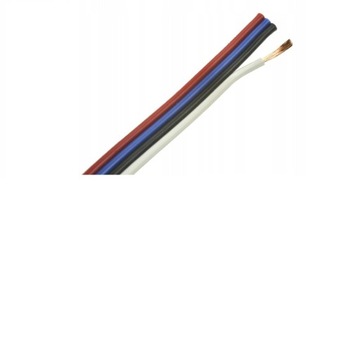 PRZEWÓD KABEL WSTĄŻKOWY TLWY 4x0,35mm2 150V