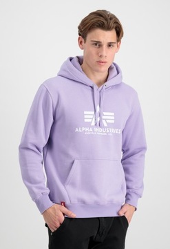Mikina Alpha Industries Basic Hoody pale violet XL