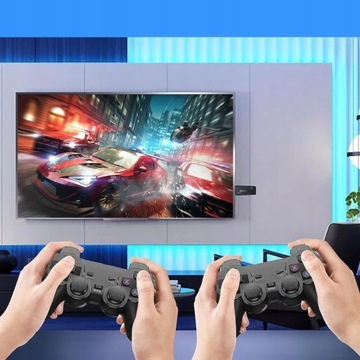 ТВ-КОНСОЛЬ РЕТРО-ТВ-ИГРА 4K + 2 ПАНЛОДА + 20 000 ИГР + SD-КАРТА 64 ГБ