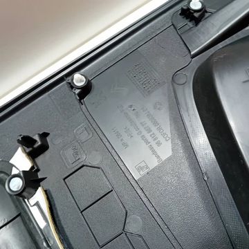 CITROEN BERLINGO II III PEUGEOT PARTNER ОБИВКА ДВЕРИ СЛЕВА ЗАДНЕЙ