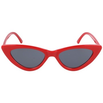 Czerwone okulary słoneczne dla dziewczynki dzieci