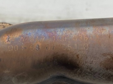 KOLEKTOR VÝFUKOVÝ MERCEDES LEVÝ W211 W164 3.0 CDI V6 A6421400361