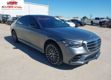 Mercedes Klasa S W223/V223 2023 Mercedes-Benz Klasa S 580 4Matic 2023 4.0 Benzyna 496KM