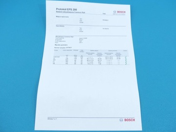 TEST VSTŘIKOVACÍ TRYSKA ALFA ROMEO 147 0445110068 1.9 JTD