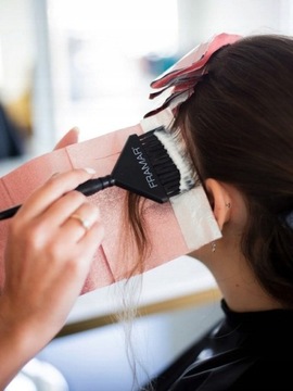 ФОЛЬГА АЛЮМИНИЕВАЯ ПАРИКМАХЕРСКАЯ ФОЛЬГА FRAMAR В ПОЛОСКИ РОЗА ВЕСЬ ДЕНЬ 12,7х27,9 500ШТ.