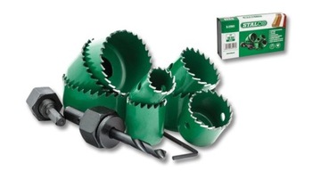 PROFESJONALNA OTWORNICA DO drewna 19-63mm zestaw !