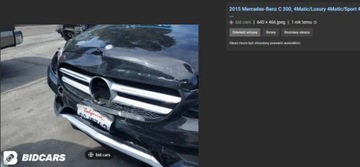 Mercedes Klasa C W205 2014 Mercedes-Benz Klasa C C300 4Matic LuxurySport 2.0 245KM California 91t, zdjęcie 33