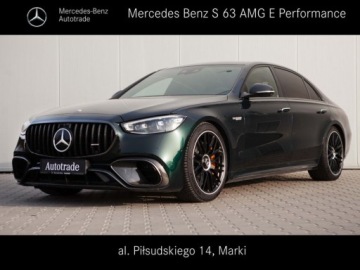 Mercedes Klasa S W223/V223 2024 Mercedes-Benz Klasa S AMG S 63 E Performance Long Salon Polska Autotrade